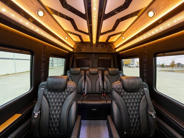 sprinter van inside